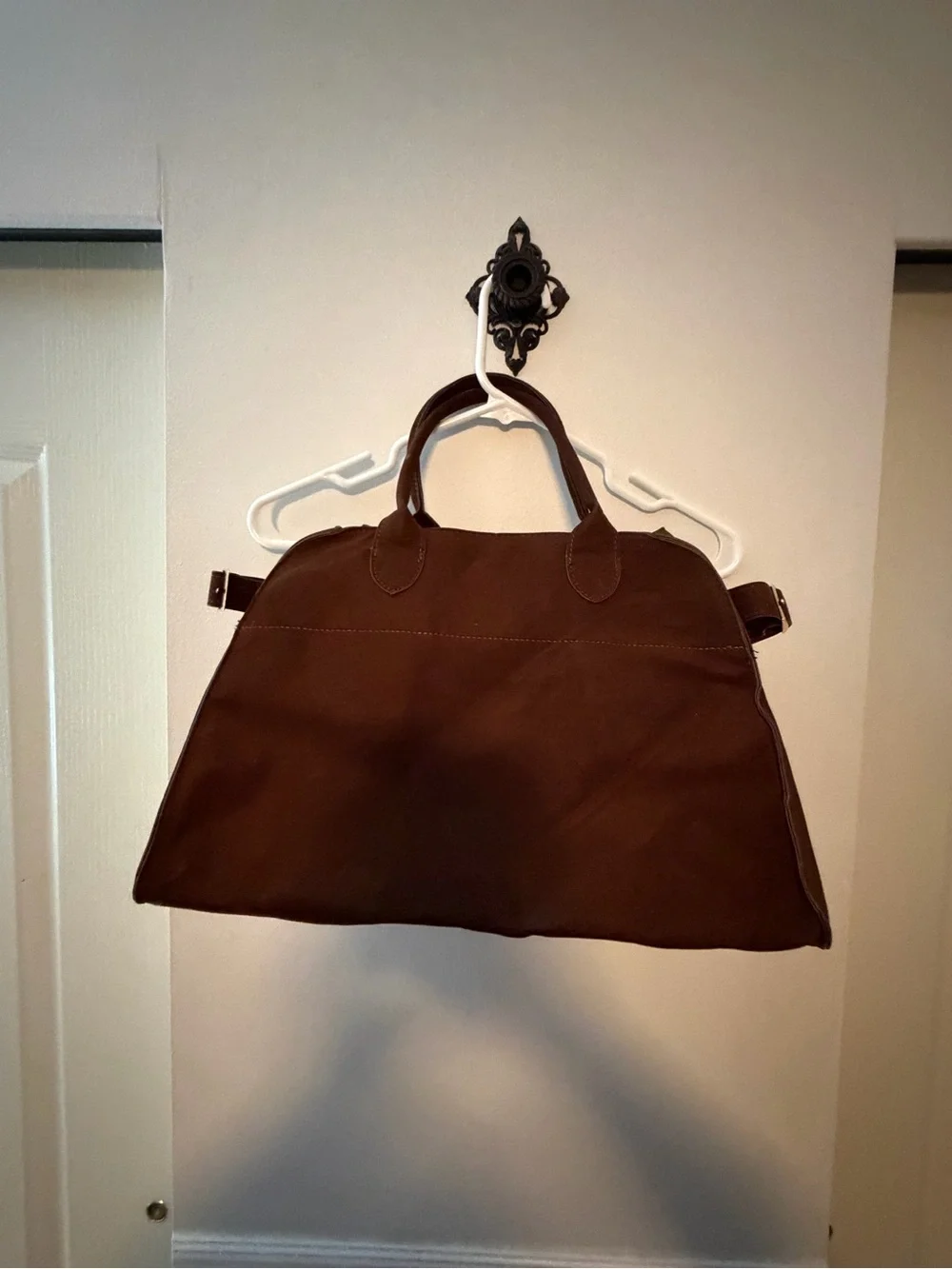 Classic Brown Suede Women’s Carry-All Tote Bag